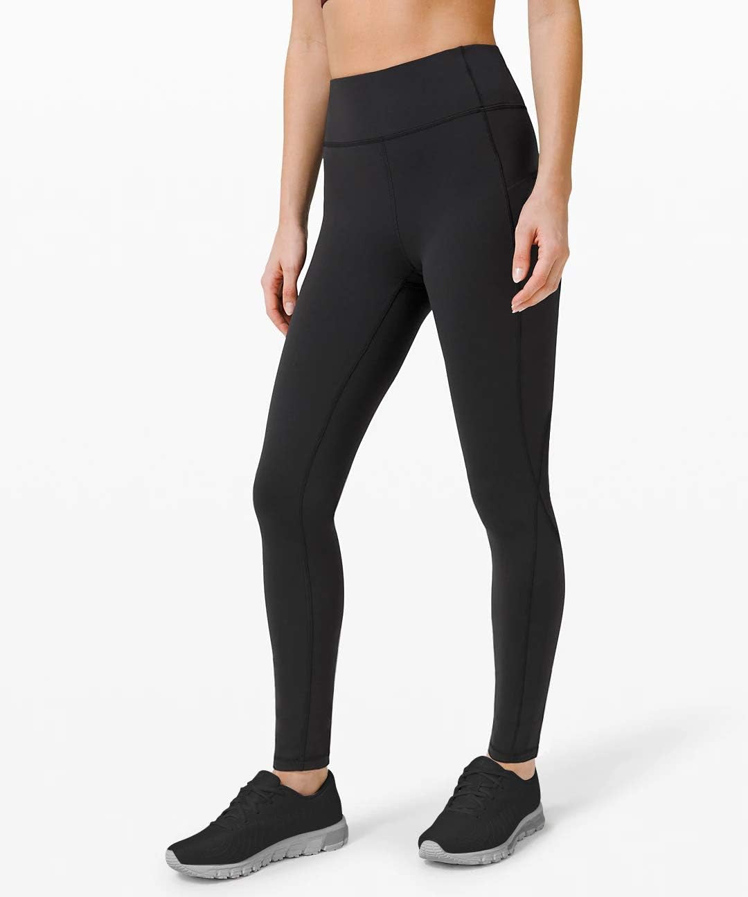 Women's High Waist Yoga Pants with Pockets - Tummy Control Workout Leggings
