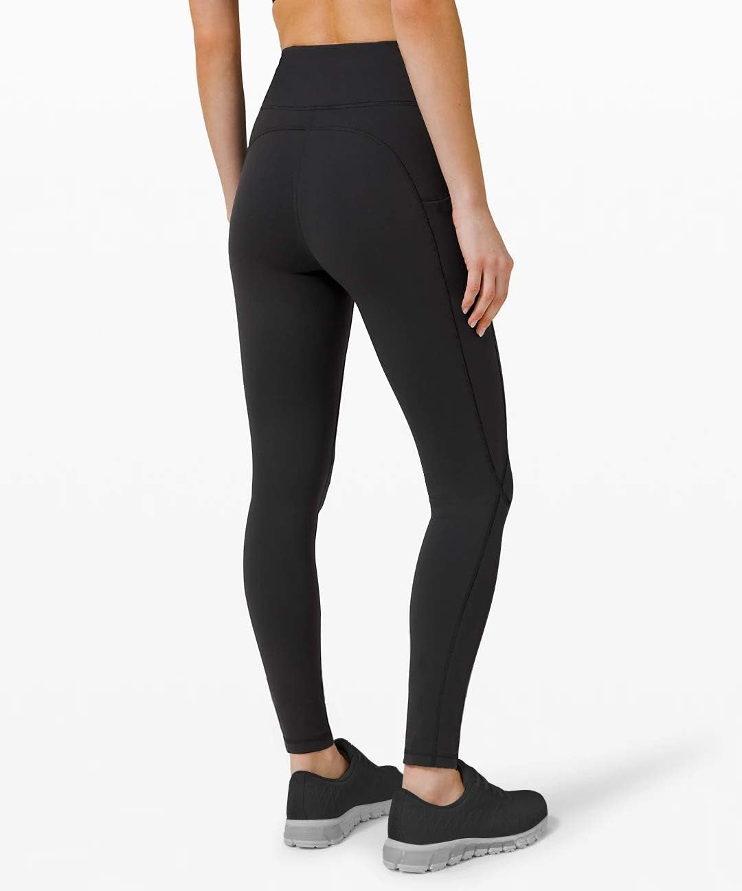 Women's High Waist Yoga Pants with Pockets - Tummy Control Workout Leggings