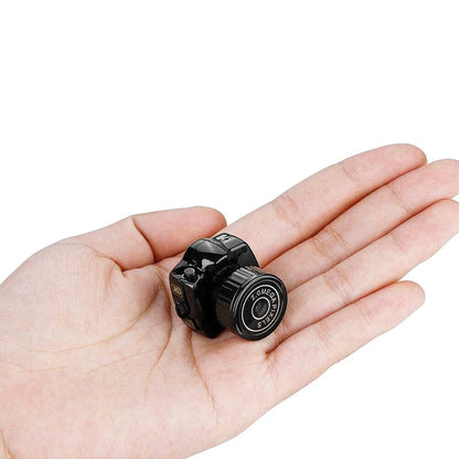 Tiny Camera HD Video Audio Recorder Camcorder Sport Micro Cam Miniature Small Pocket Security Monitor Mini Camera with Key Chain