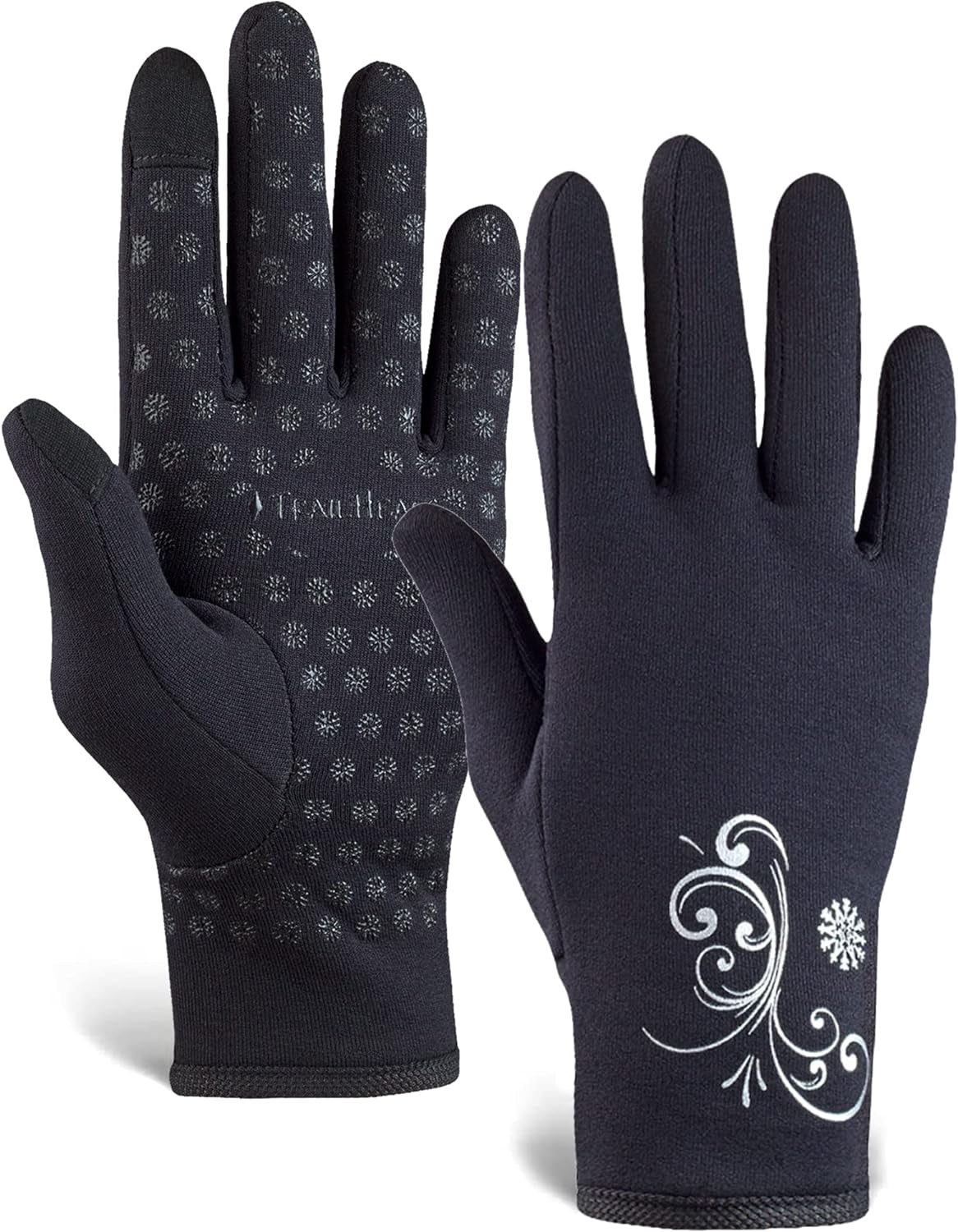 Women's Touchscreen Running Gloves - Winter Sports Accessories for Hiking and Biking