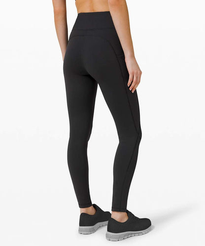 Women's High Waist Yoga Pants with Pockets - Tummy Control Workout Leggings